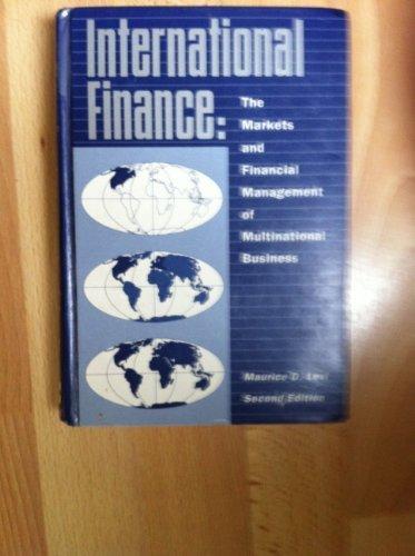 Book International Finance: The Markets and Financial Management of Multinational Business (McGraw-Hill series in finance) free
