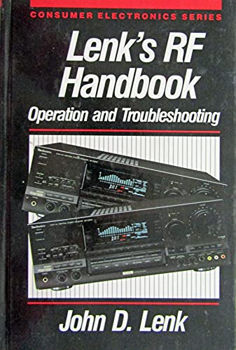 Book Lenk's Rf Handbook: Operations and Troubleshooting (Consumer Electronics Series) free