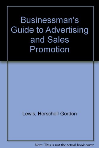 Book The businessman's guide to advertising & sales promotion free