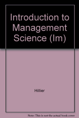 Book Introduction to Management Science (Im) free
