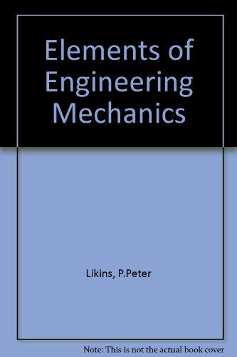 Book Elements of engineering mechanics free