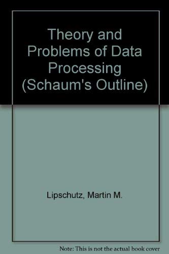 Book Data Processing (Schaum's Outlines) free
