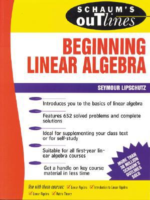 Book Schaum's Outline of Beginning Linear Algebra free