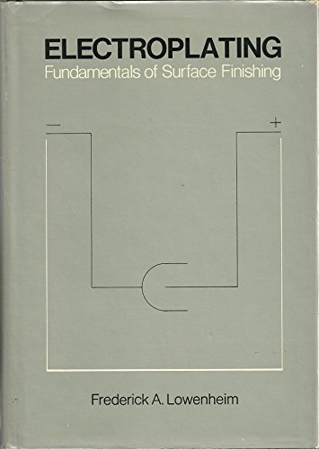 Book Electroplating: Fundamentals of Surface Finishing free