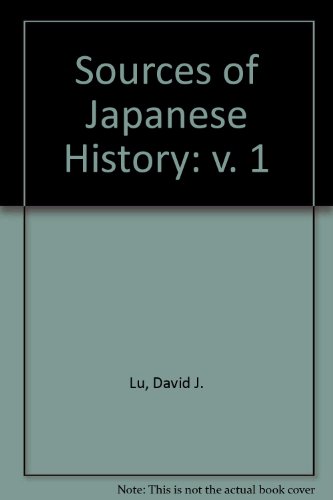 Book Sources of Japanese history free