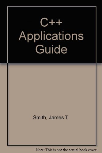 Book C++ Applications Guide free
