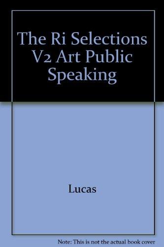 Book The Selections V2 Art Public Speaking free
