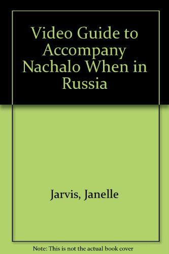 Book Video Guide to Accompany Nachalo When in Russia free