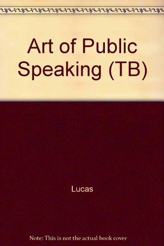 Book Art Of Public Speaking (tb) free
