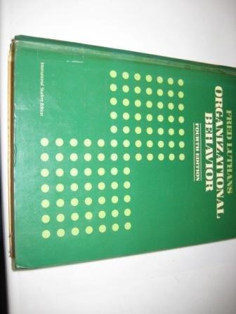Book Organizational Behavior (MCGRAW HILL SERIES IN MANAGEMENT) free