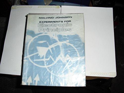 Book Experiments For Electronic Principles free