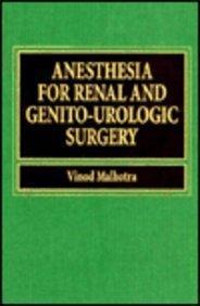 Book Anesthesia for Renal and Genito-Urologic Surgery free