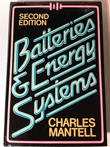 Book Batteries and Energy Systems free