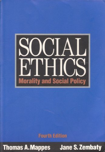 Book Social Ethics: Morality and Social Policy free