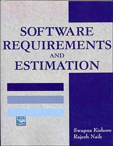 Book Software Requirements and Estimation free