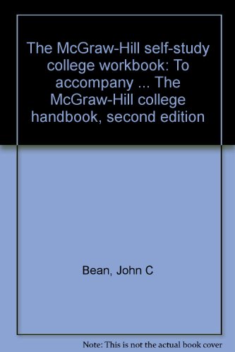 Book The Mcgraw-hill Self-study College Workbook: To Accompany ... The Mcgraw-hill College Handbook, Second Edition free