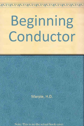 Book The Beginning Conductor (Software Engineering Series) free