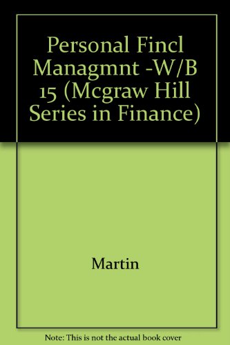 Book Personal Financial Management (mcgraw Hill Series In Finance) free