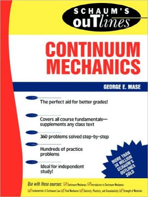 Book Schaum's Outline of Continuum Mechanics free