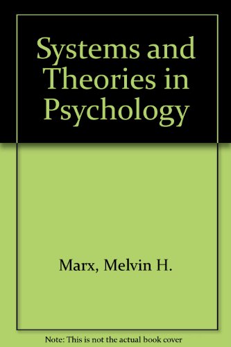 Book Systems and Theories in Psychology (McGraw-Hill Mechanical Engineering) free