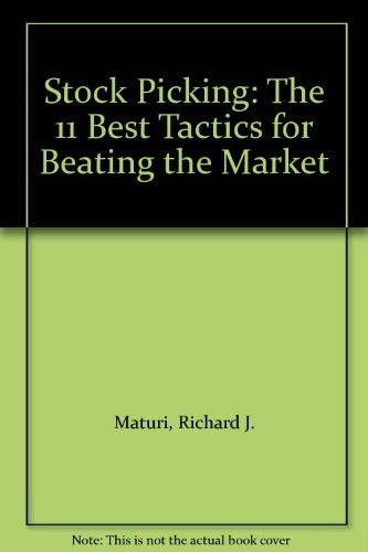 Book Stock Picking: The 11 Best Tactics for Beating the Market free