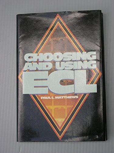Book Choosing and Using Ecl free