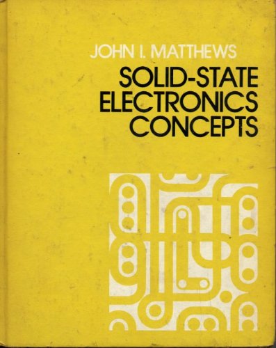 Book Solid-State Electronics Concepts free