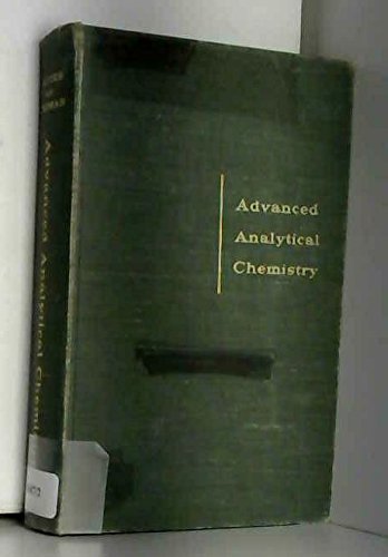 Book Advanced Analytical Chemistry free