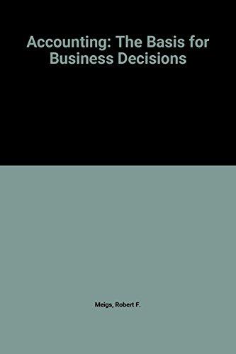 Book Accounting: The Basis for Business Decisions free
