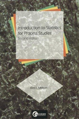 Book Introduction to Statistics for Process Studies free