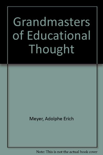 Book Grandmasters of Educational Thought free