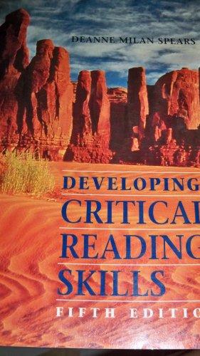Book Developing Critical Reading Skills free