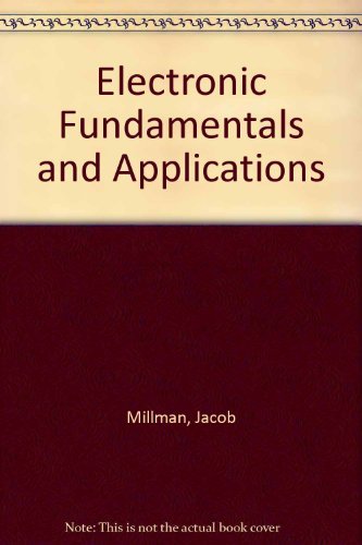 Book Electronic Fundamentals and Applications: For Engineers and Scientists free