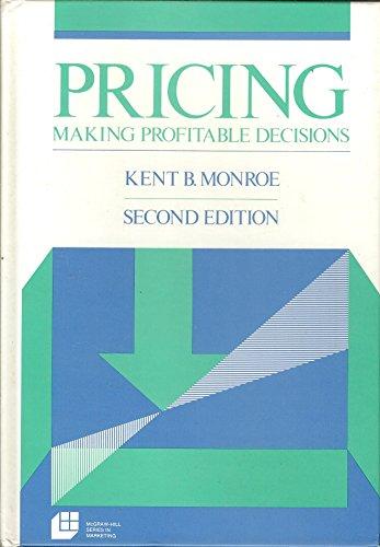Book Pricing: Making Profitable Decisions (MCGRAW HILL SERIES IN MARKETING) free