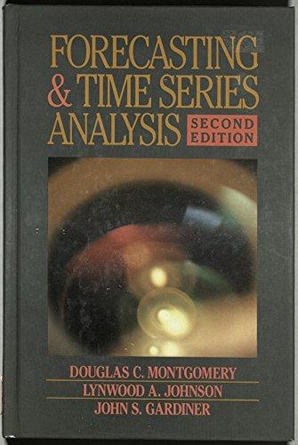 Book Forecasting and Time Series Analysis free