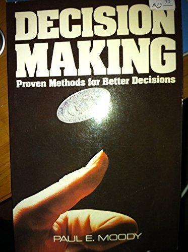 Book Decision Making: Proven Methods For Better Decisions free