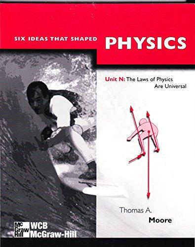 Book Six Ideas That Shaped Physics: Unit N : The Laws of Physics Are Universal free