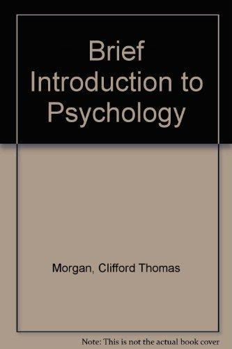 Book A Brief Introduction to Psychology free