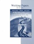 Book Working Papers for Use With Financial Accounting free