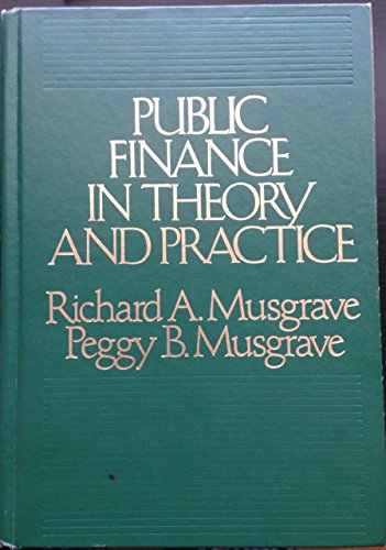 Book Public finance in theory and practice free