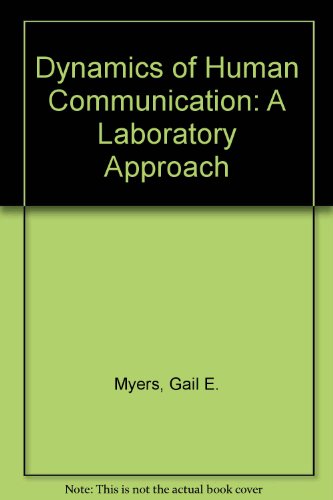 Book The dynamics of human communication: A laboratory approach free