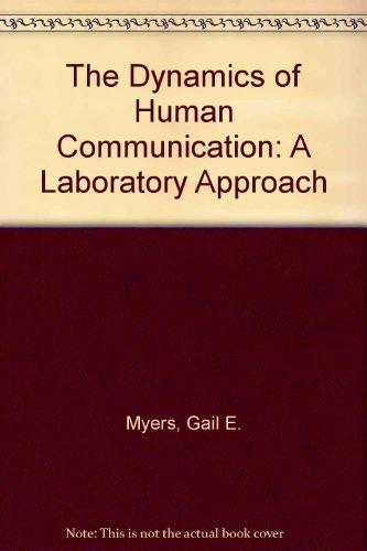 Book Dynamics of Human Communication: A Laboratory Approach free
