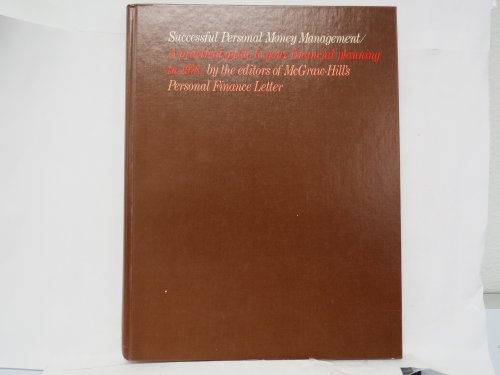 Book Successful Personal Money Management: A Practical Guide To Your Financial Planning In 1978 free