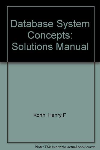 Book Database System Concepts free
