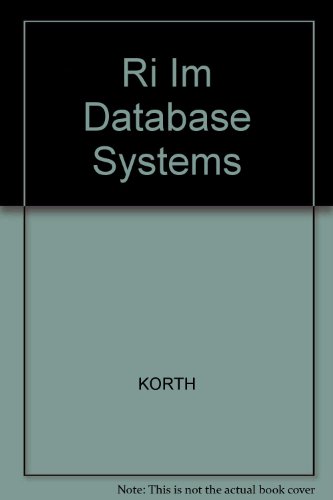 Book Instructor's Manual: Im Database Systems free
