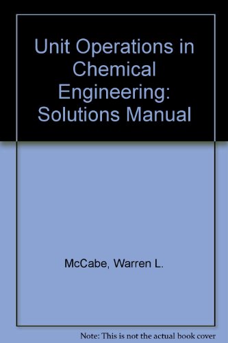 Book Unit Operations In Chemical Engineering free