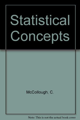 Book Statistical Concepts free