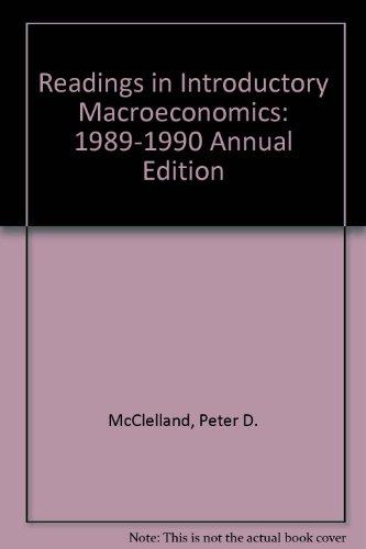 Book Readings in Introductory Macroeconomics, 1988-89 free