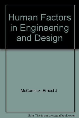 Book Human Factors in Engineering and Design free