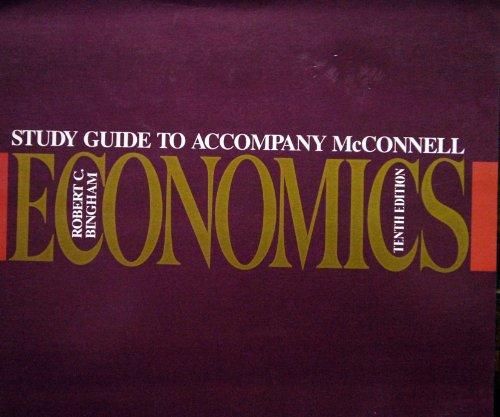 Book Study Guide To Accompany Mc Connell Economics free